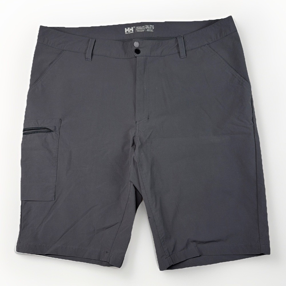 Helly Hansen Shorts Mens 2XL Gray Cargo‎ Hiking Breathable Lightweight